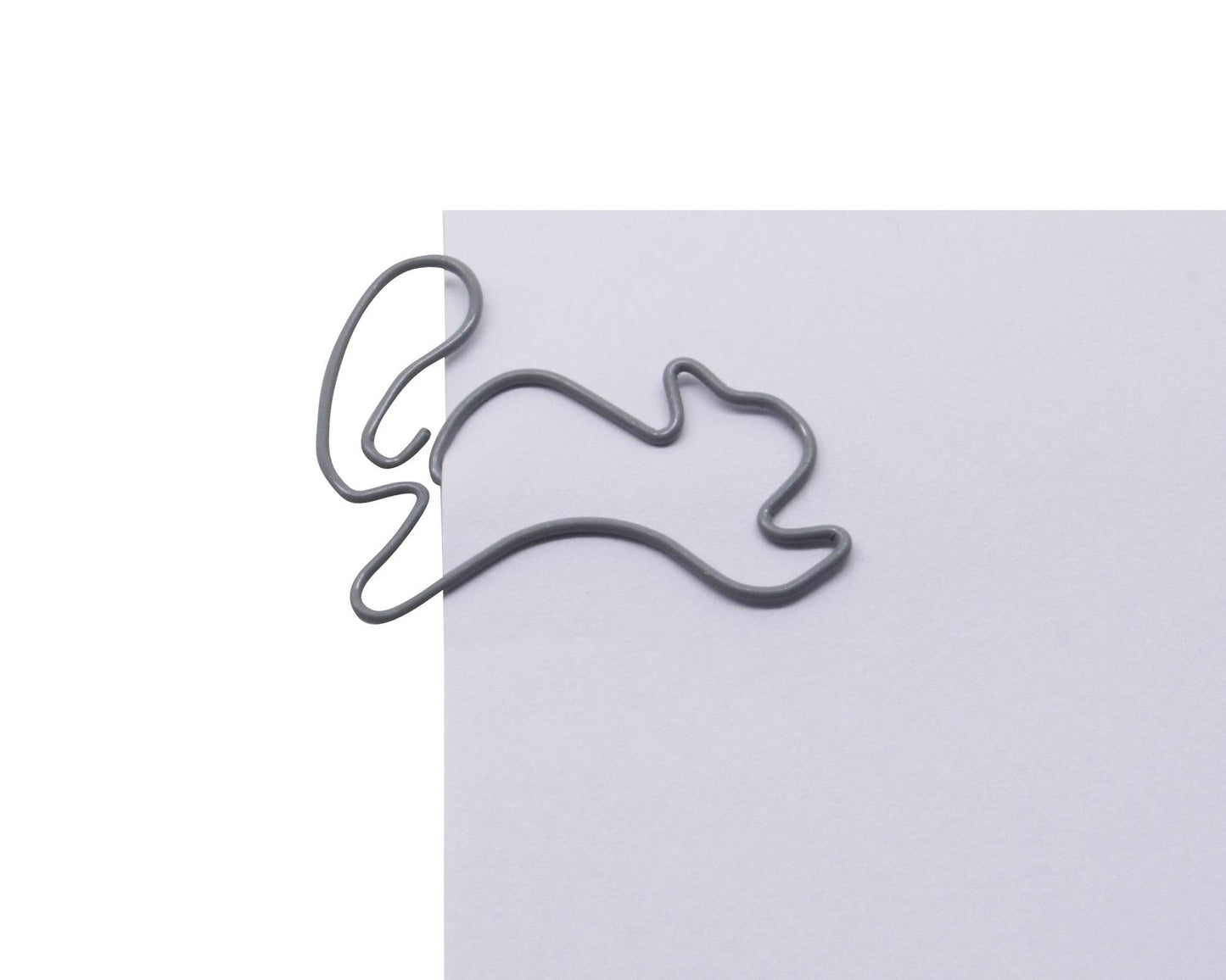 Squirrel-Shaped Paper Clips in Tin for Office or Collection