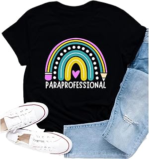Women's Rainbow Pencil Teacher T-Shirt