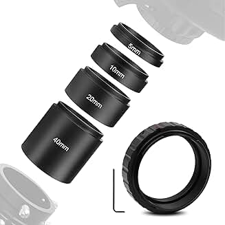 Metal T-Ring Adapter with Extension Tube Kit