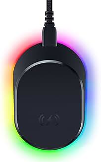 Wireless Charging Mouse Dock with RGB Lighting