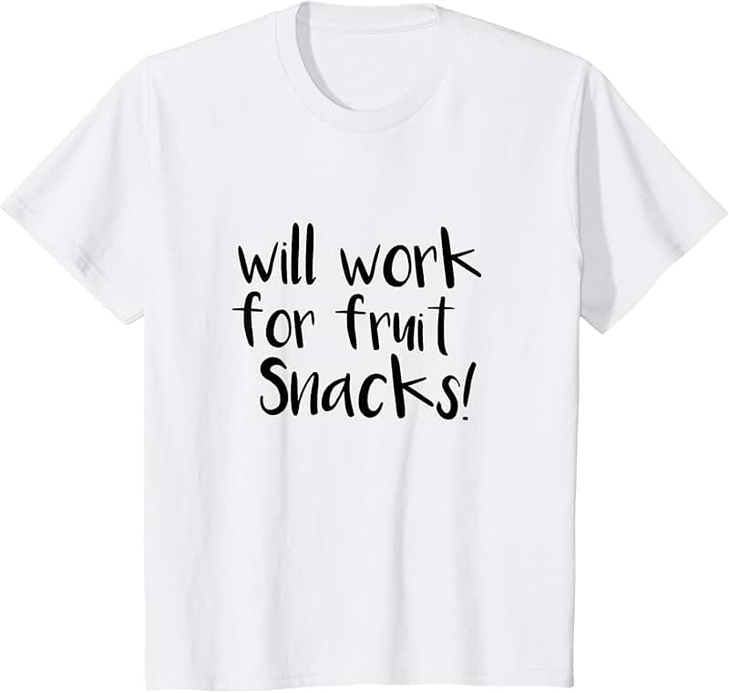 Toddler and Kids Fruit Snack T-Shirt