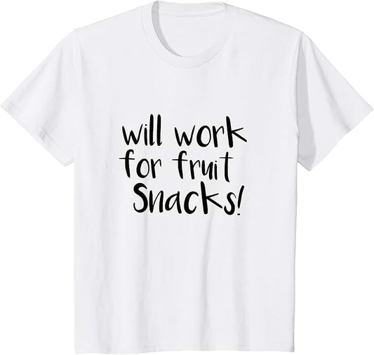 Toddler and Kids Fruit Snack T-Shirt