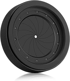 Adjustable Iris Aperture Diaphragm Adapter Ring