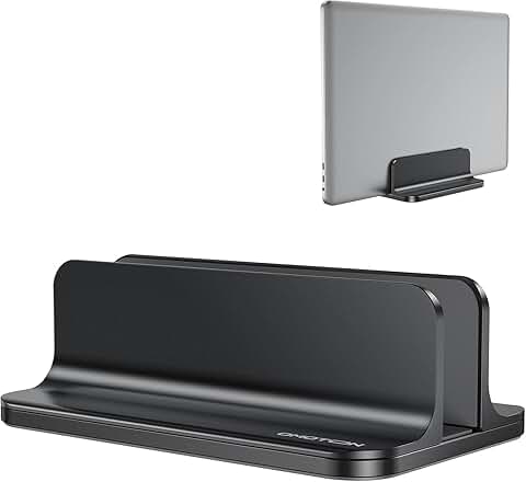 Adjustable Aluminum Laptop Stand for Up to 17.3 Inches