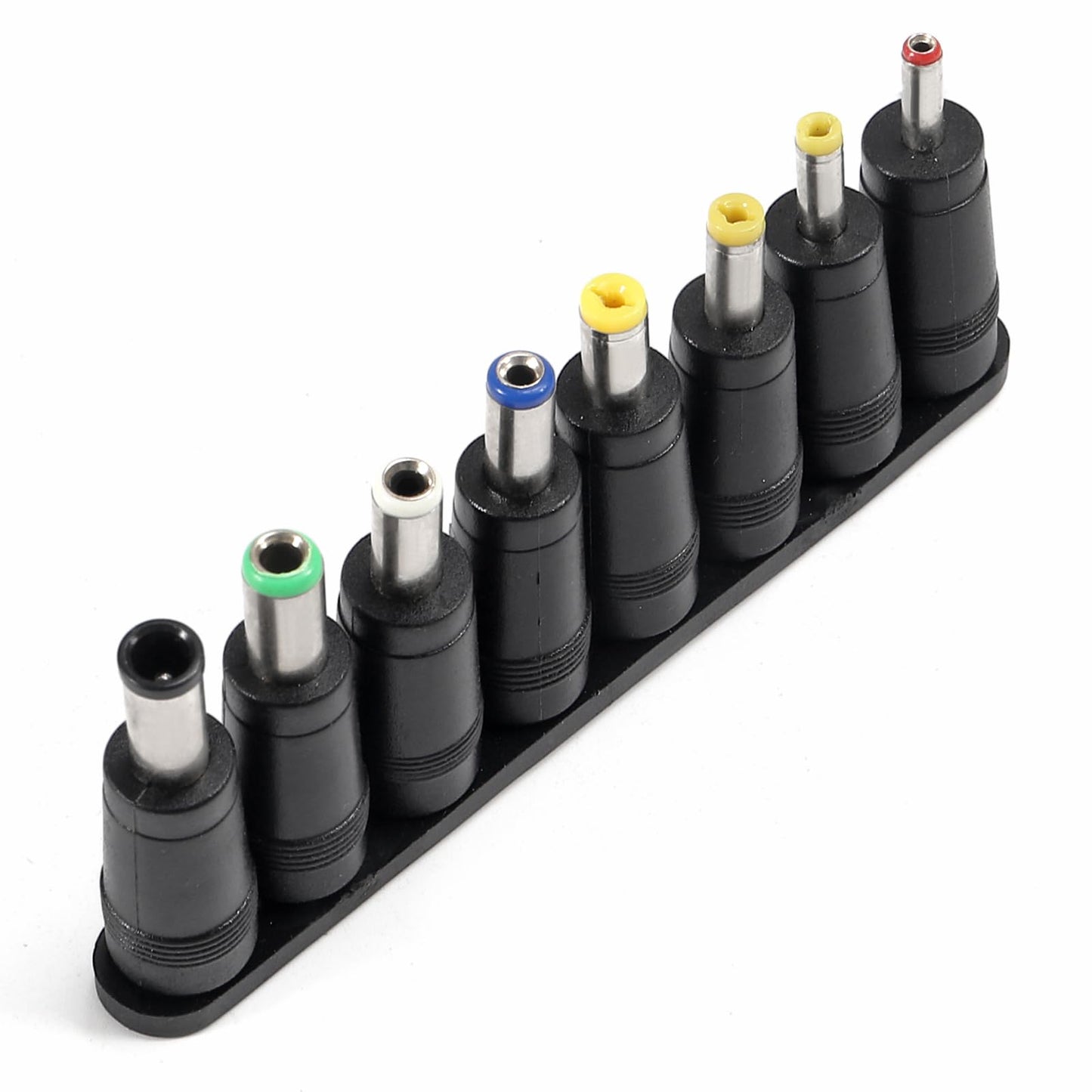8-Piece 5.5mm x 2.1mm Power Adapter Tips Set