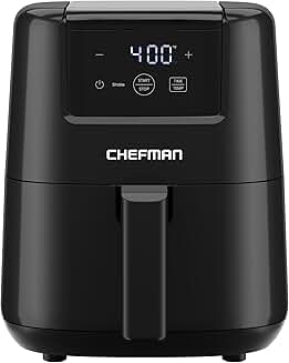 Compact 2 Qt Digital Air Fryer with Nonstick Basket