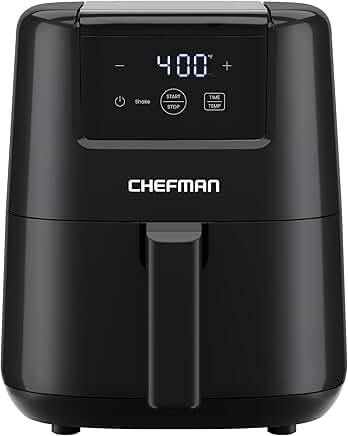 Compact 2 Qt Digital Air Fryer with Nonstick Basket