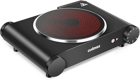 Portable 1200W Infrared Electric Stove with 7-Inch Hot Plate