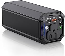 Portable 100W Power Bank with AC Outlet and 65W PD USB-C