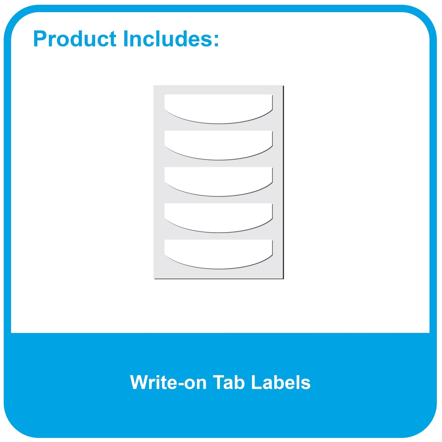 Mini 5-Tab Poly Index Dividers with Pockets