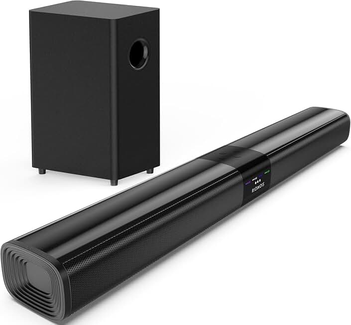 Sound Bar with Subwoofer and Bluetooth for TV