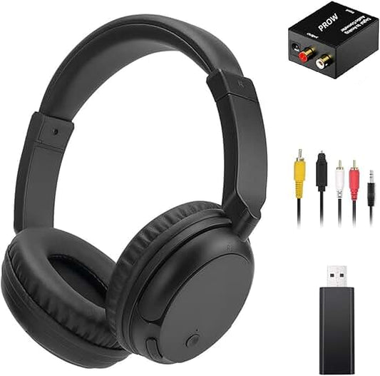 Wireless Over-Ear TV Headphones with 30Hrs Playtime