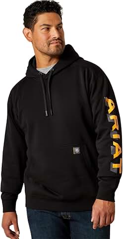 Men's Rebar Lightweight Logo Hoodie