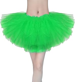 Adult Tulle Skirt with Five Layers for Dance and Cosplay