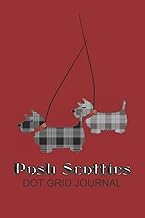 Scotties Tartan Dot Grid Journal for Dog Lovers