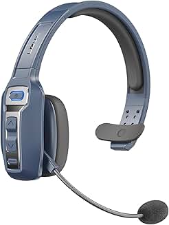 Wireless Bluetooth Headset with Microphone and Noise Cancellation