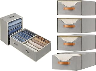 Set of 4 closet drawers and 3 large wardrobe organizers