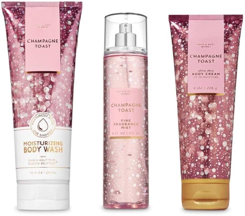 Champagne Toast 3-Piece Body Gift Set
