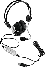 Wired Over-Ear Gaming Headset with Noise Cancelling Mic