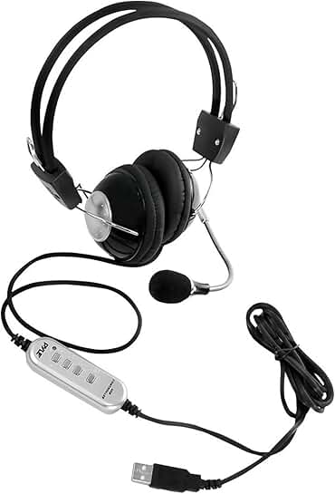 Wired Over-Ear Gaming Headset with Noise Cancelling Mic