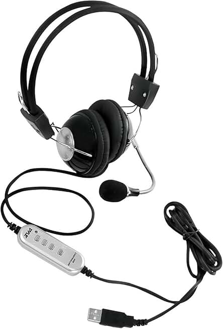 Wired Over-Ear Gaming Headset with Noise Cancelling Mic