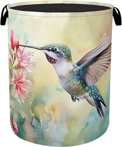 Large Foldable Laundry Basket with Handles