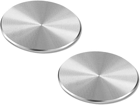 Two Metal Mount Plates with Adhesive for Car Phone Holders