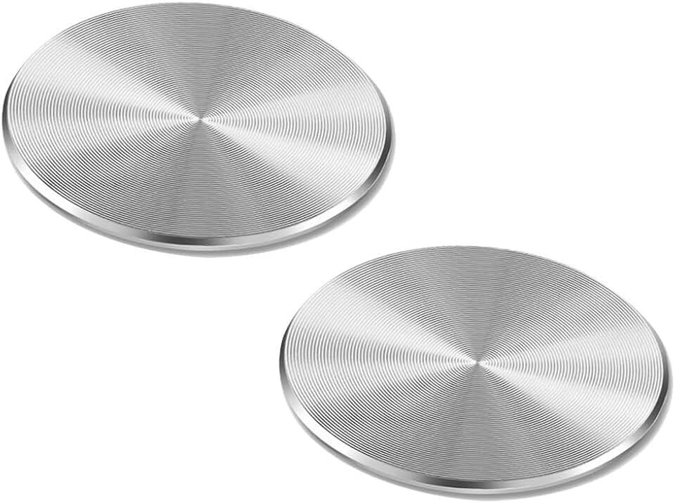 Two Metal Mount Plates with Adhesive for Car Phone Holders