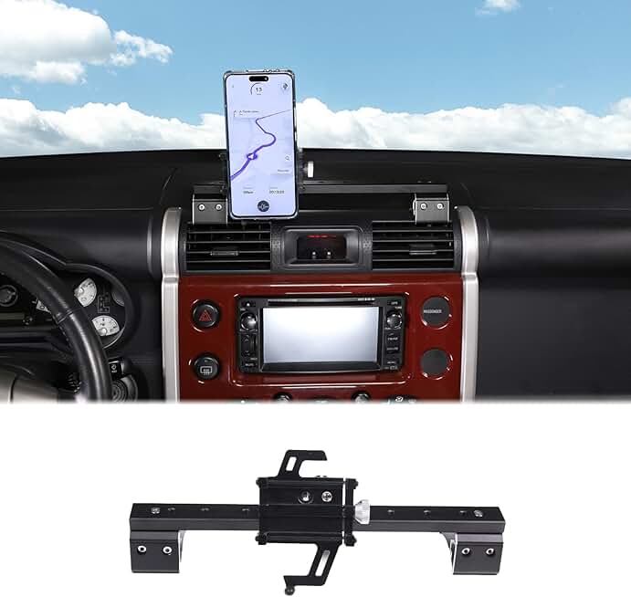 Car Instrument Panel Phone Holder for FJ Cruiser 2007-2021