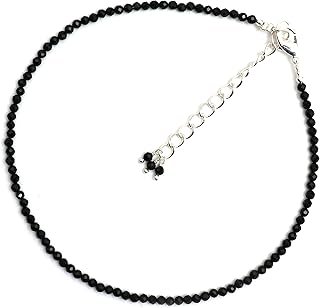 Lightweight Handmade Beaded Gemstone Anklet for Women