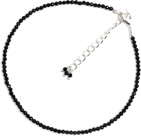 Lightweight Handmade Beaded Gemstone Anklet for Women