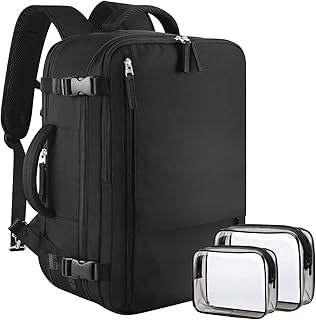 Large Expandable Travel Backpack for Women and Men
