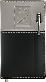 2026 Pocket Planner with Pen, 3.5"x6"