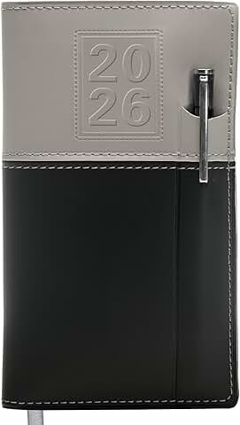 2026 Pocket Planner with Pen, 3.5"x6"