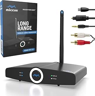 Long Range Bluetooth Audio Transmitter and Receiver