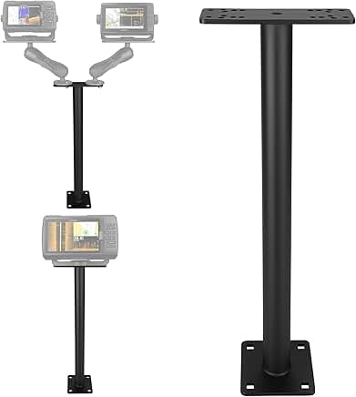 17.72-inch Fish Finder Mount for Boats