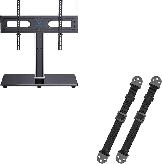 Universal TV Stand and Anti-tip Straps