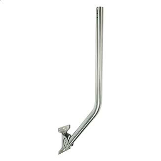 Heavy Duty Stainless Steel Antenna Mount for Wall or Roof