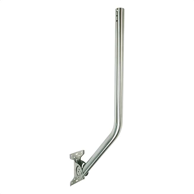 Heavy Duty Stainless Steel Antenna Mount for Wall or Roof