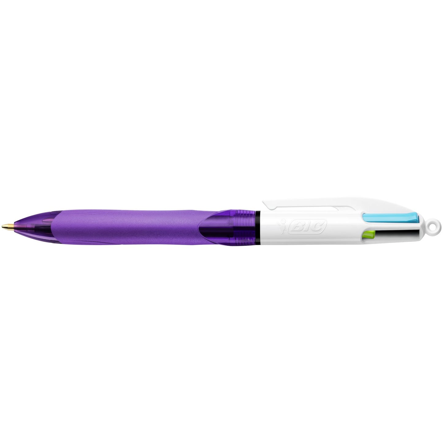 Four-Color Grip Ballpoint Pen in Fashion Colors