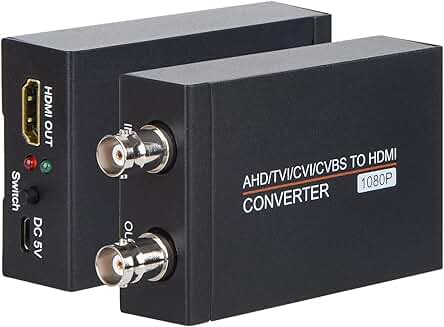 TVI/CVI/AHD to HDMI Converter for Full HD and 4K Video
