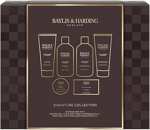 Luxury Shower and Grooming Gift Set for Men