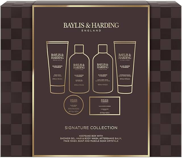 Luxury Shower and Grooming Gift Set for Men