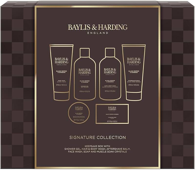 Luxury Shower and Grooming Gift Set for Men