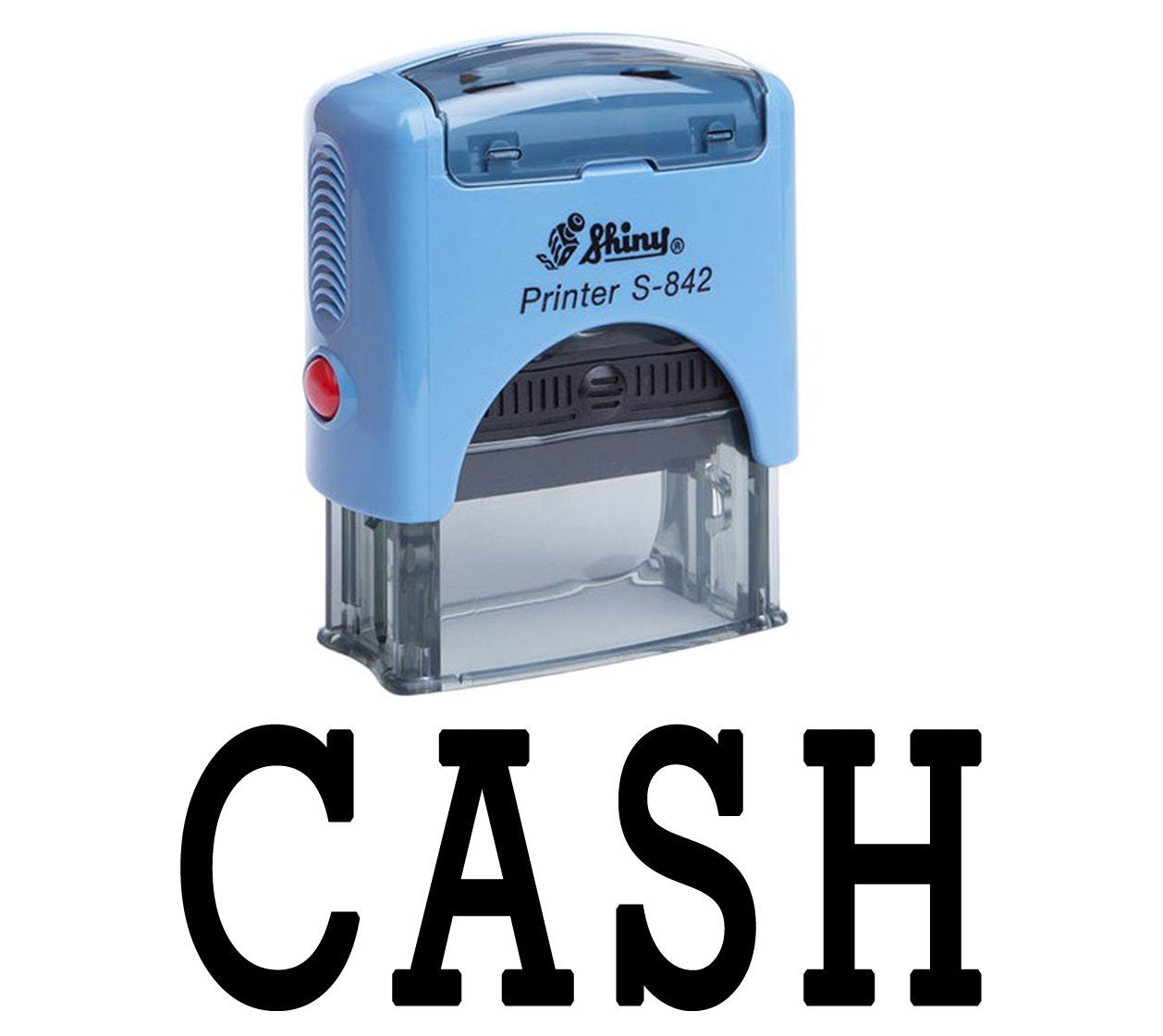 Self-Inking Rubber Stamp for Office Use