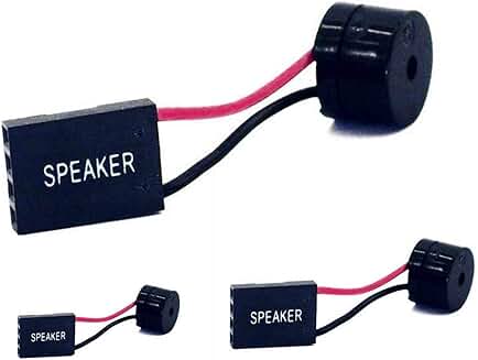 Set of three internal motherboard BIOS alarm buzzers