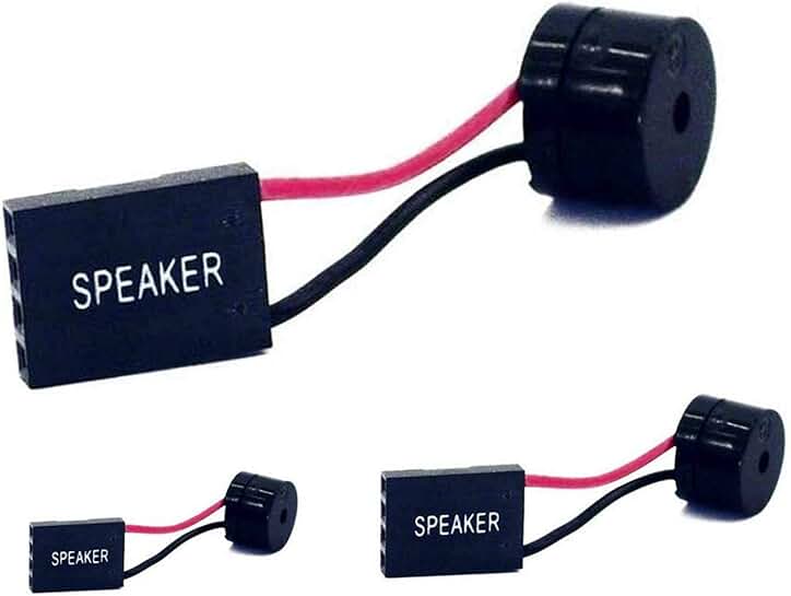 Set of three internal motherboard BIOS alarm buzzers