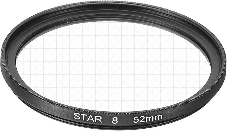 52mm Starburst Lens Filter for Night Photography