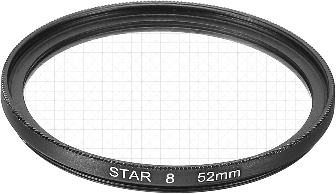 52mm Starburst Lens Filter for Night Photography