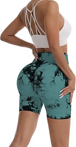 Women’s Seamless High-Waisted Workout Shorts